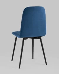 Стул Еасй велюр Синий / Easy